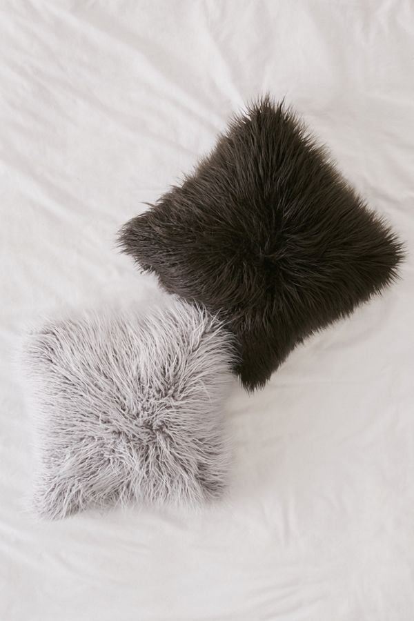 Marisa Tipped Faux Fur Pillow