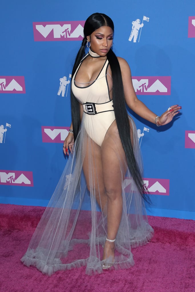 Nicki Minaj Hair at the 2018 VMAs