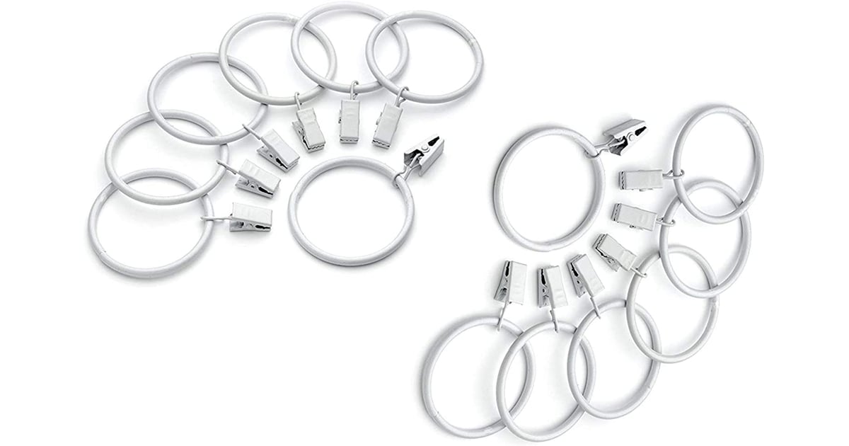 Decorative Drapery Curtain Clip Rings The Best Home Organising Hacks