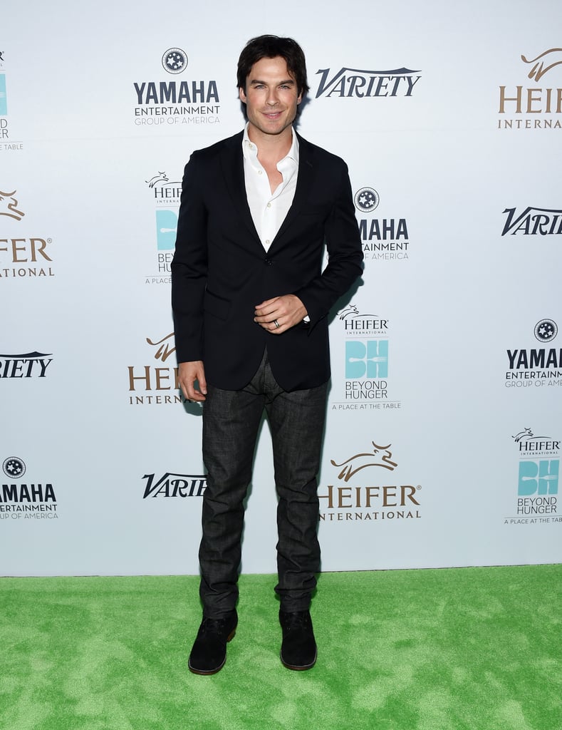 Ian Somerhalder and Nikki Reed Attend the Beyond Hunger Gala