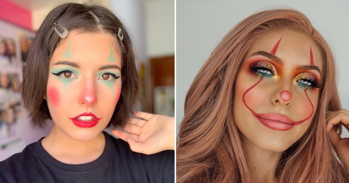 27 Pretty and Cute Clown Halloween Makeup Looks | POPSUGAR Beauty UK