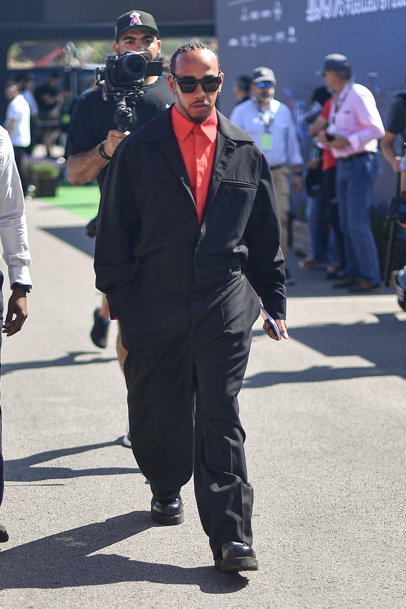 Lewis Hamilton at the F1 Spanish Grand Prix