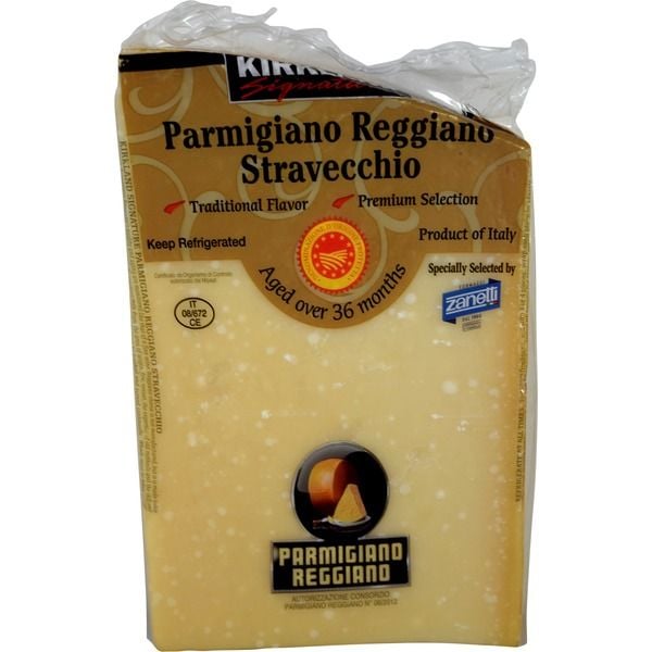 Kirkland Signature Stravecchio Parmesan (20 per pound) Best Cheeses