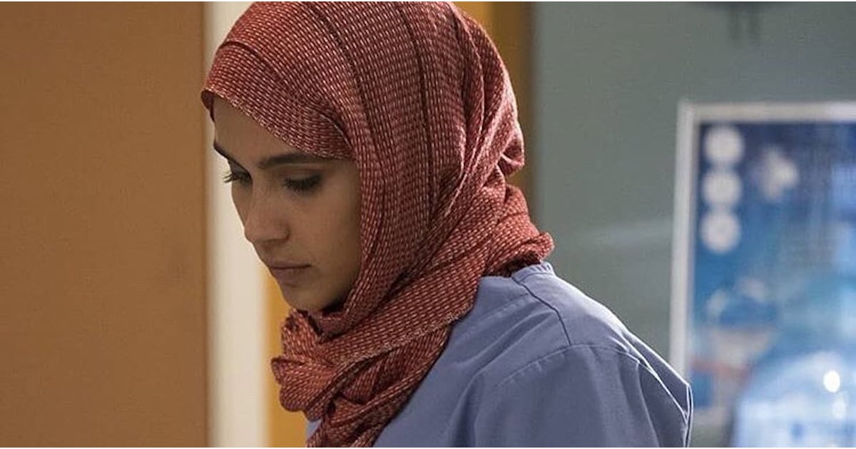 Grey S Anatomy Character Removes Hijab Twitter Reactions Popsugar Middle East Love