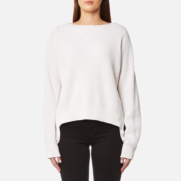 Helmut Lang Essential Pullover Jumper Ivory