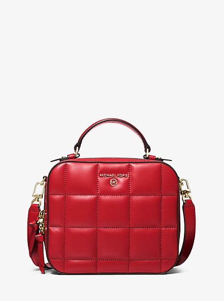 Michael Kors Jet Set Medium Quilted Leather Crossbody Bag