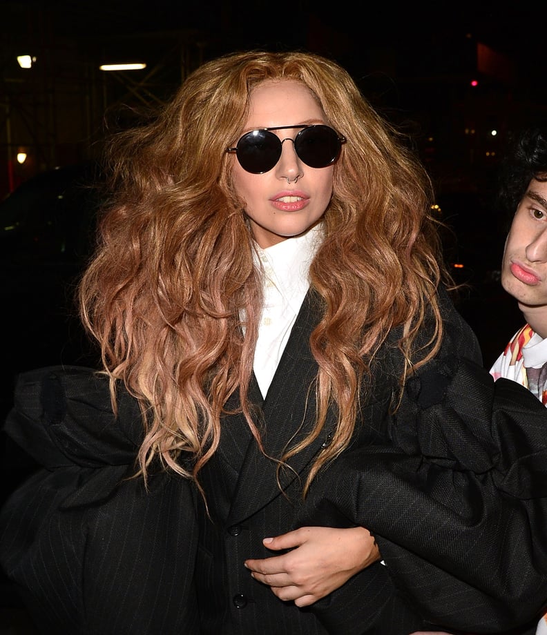 Lady Gaga's Ultra-Volumiunous Curls in 2013