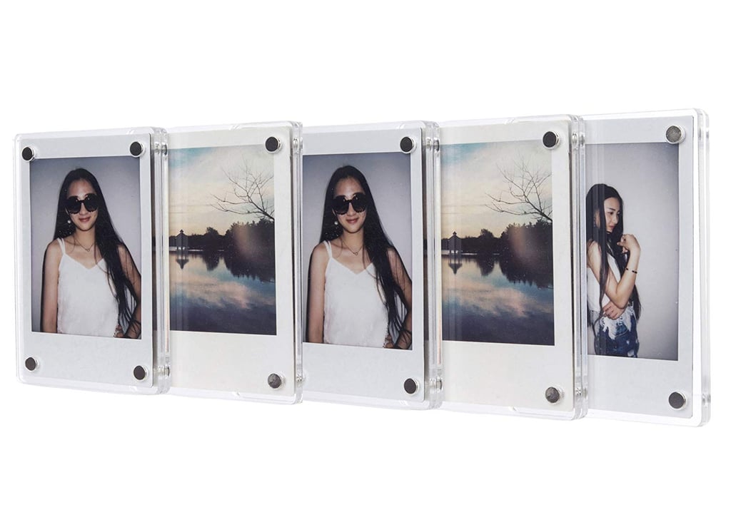 Clear Acrylic Fridge Magnetic Frames For Mini Polaroids
