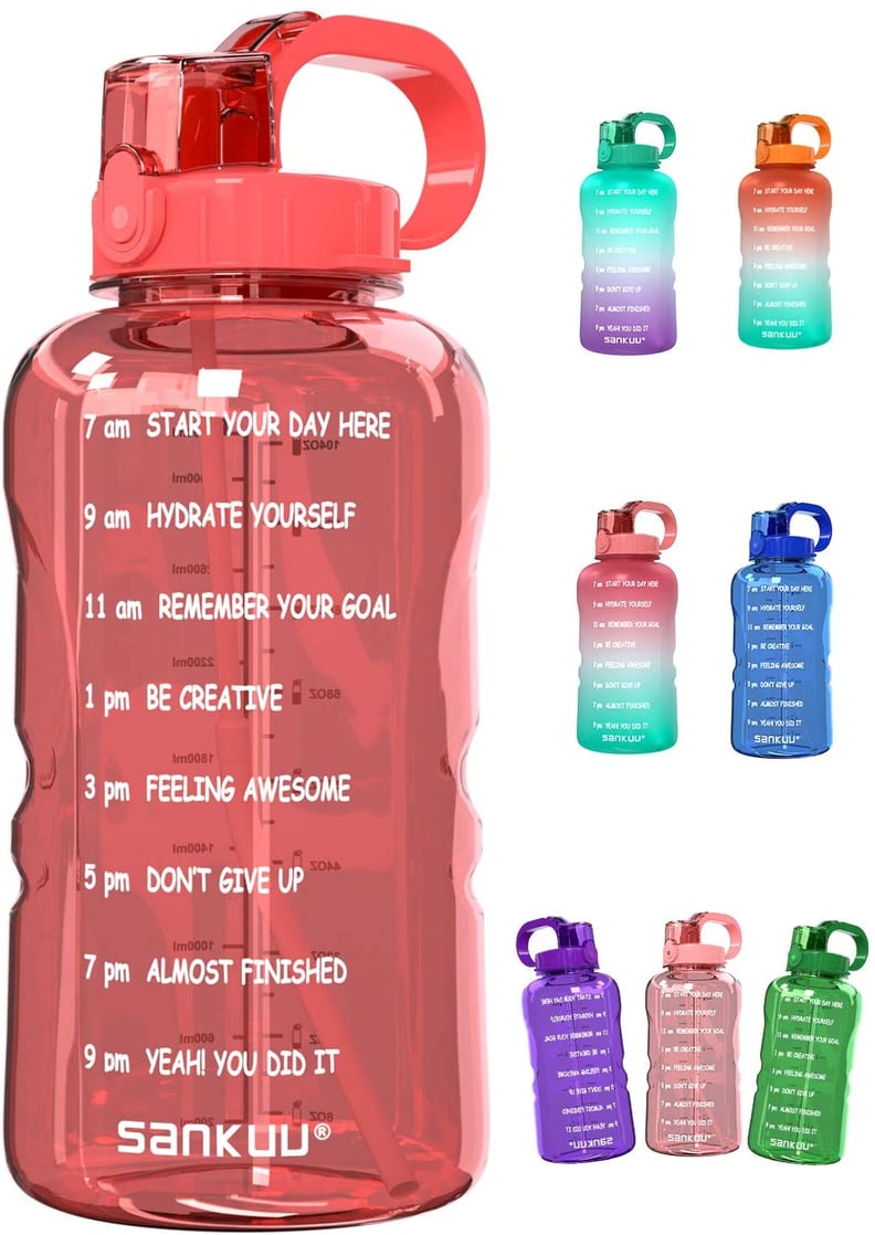 Popsugar 32oz Motivational Water Bottle