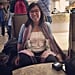 Photo of Mom Pumping in a Hotel Lobby
