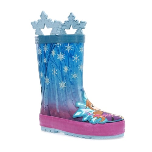 Western Chief Fearless Sisters Disney's Frozen 2 Anna & Elsa Waterproof Rain Boots