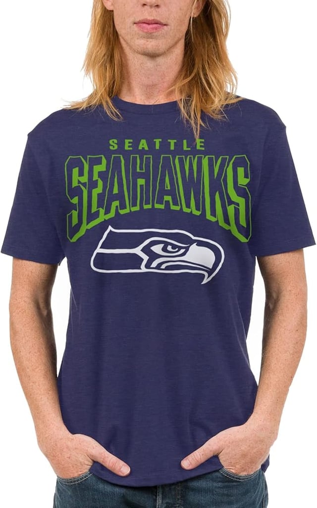Junk Food Clothing x NFL Seattle Seahawks Shirt ($35)
When in doubt, a regular 'ole T-shirt is something you can never go wrong with. Not only that, it's available on Amazon Prime, so you can have it shipped to your doorstep in a matter of days, just in time for the game.