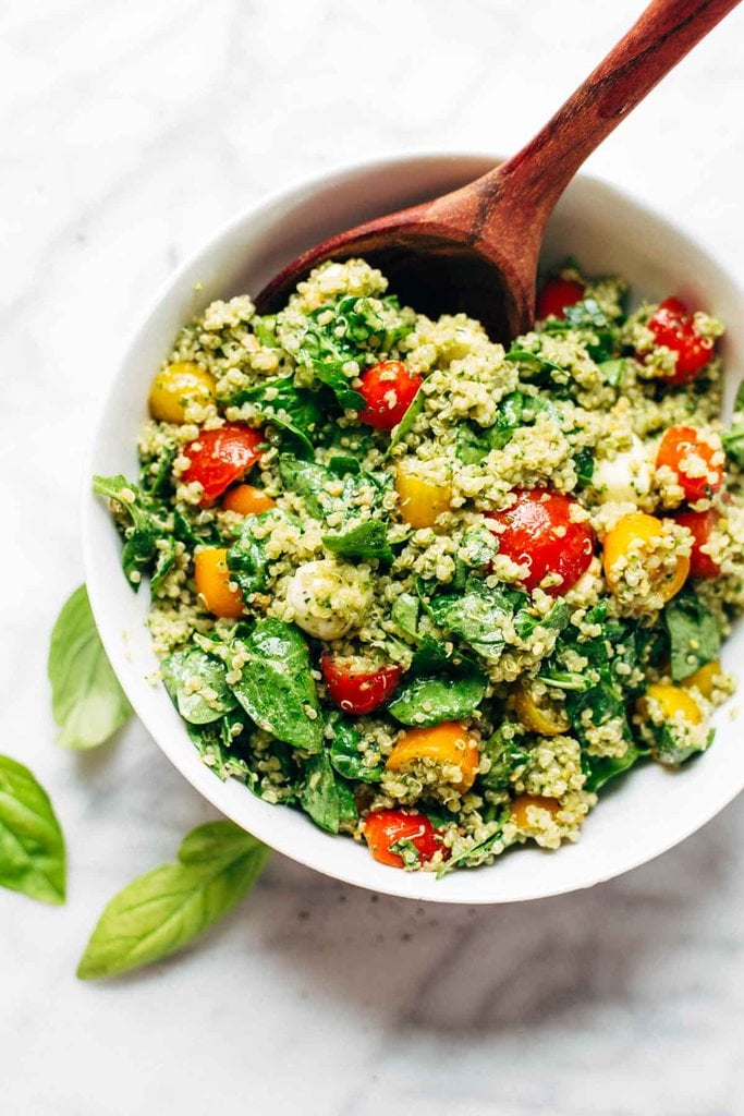 Green Goddess Summer Quinoa Salad