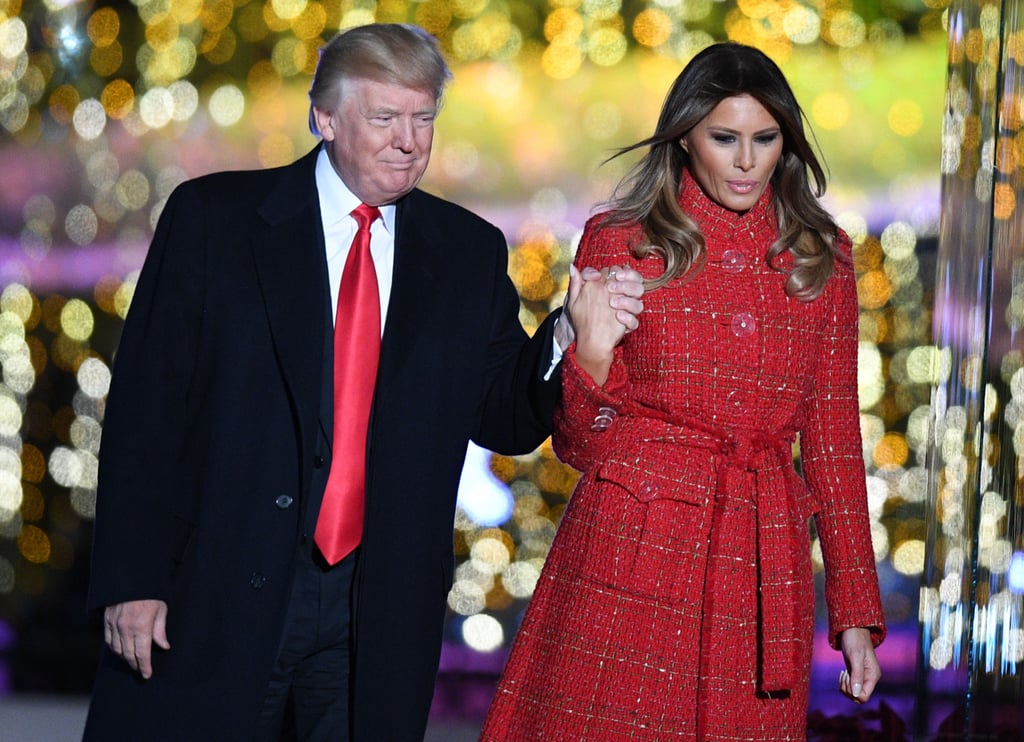 Melania Trump Red Chanel Coat