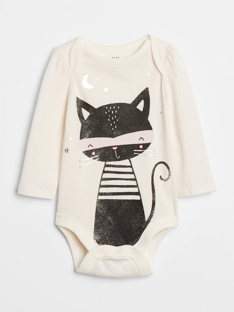 Gap Black Cat Bodysuit Halloween Clothes For Kids 2018 POPSUGAR
