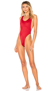 Norma Kamali x Revolve Marissa Luca One-Piece in Red