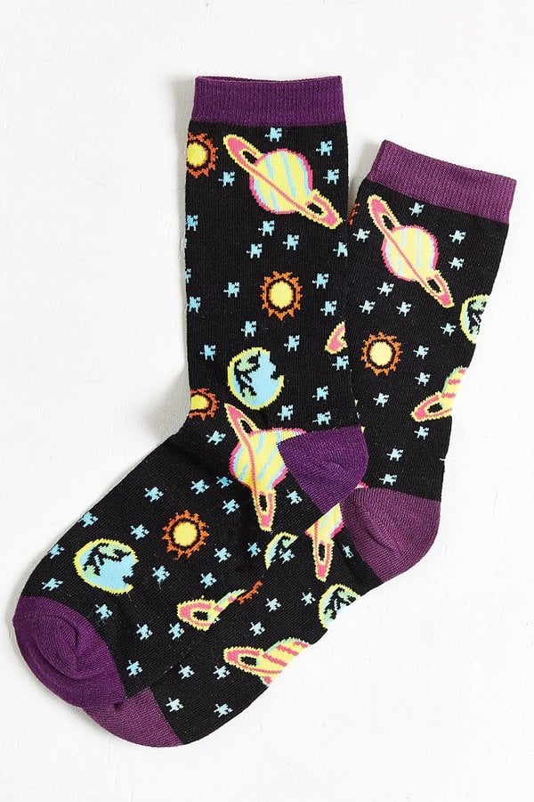 Neon Space Sock