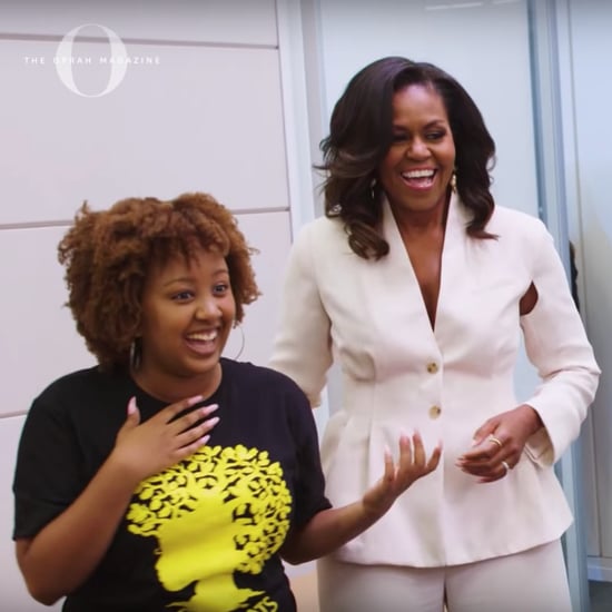 Michelle Obama and Oprah Surprise High School Students 2018