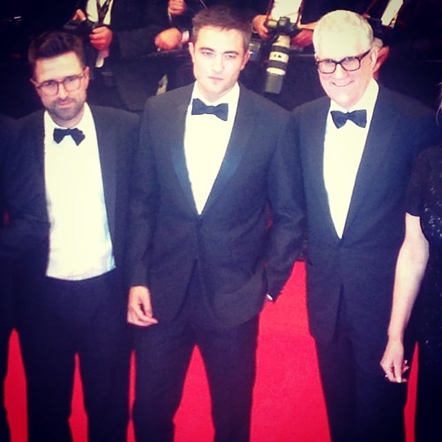 Robert Pattinson walked the red carpet at the premiere of The Rover.
Source: Instagram user popsugar