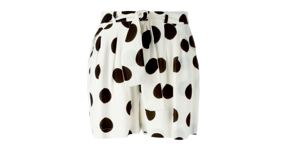 See by Chloe Polka Dot Print Shorts ($428) | Amal Clooney Polka-Dot ...