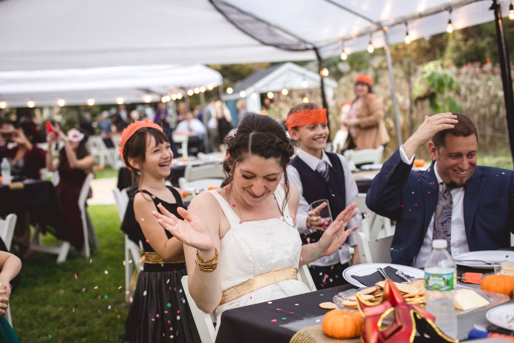 Halloween DIY Backyard Wedding Ideas