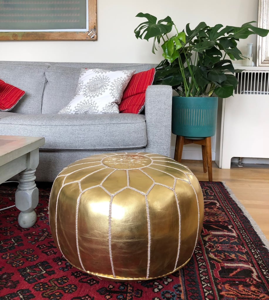 The Best Leather Moroccan Pouf on Amazon