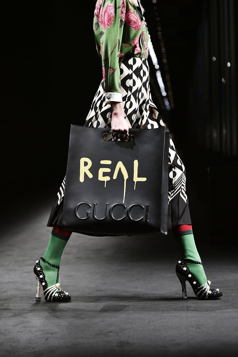 Madonna's GucciGhost Bag on the Fall '16 Gucci Runway