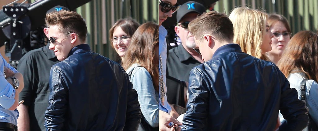 Chloe Moretz and Brooklyn Beckham at the Teen Choice Awards