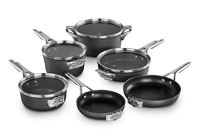 The Small-Space Solution: Calphalon Nonstick 10-Piece Cookware Set