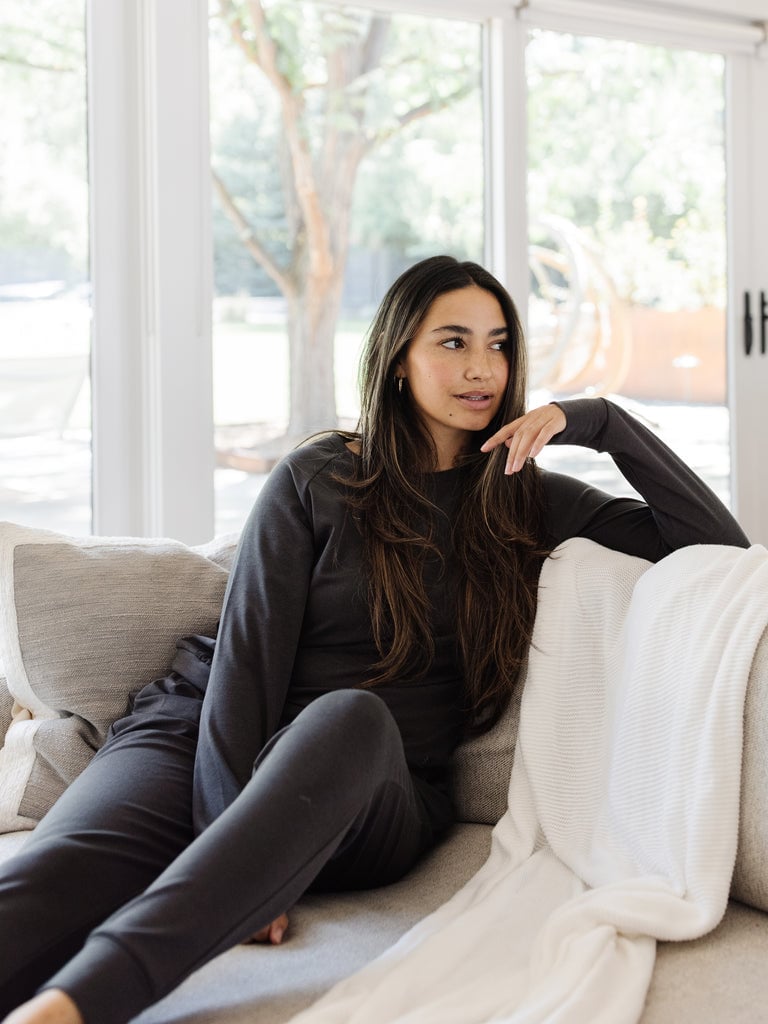 Cozy Earth Ultra-Soft Bamboo Pullover Crew