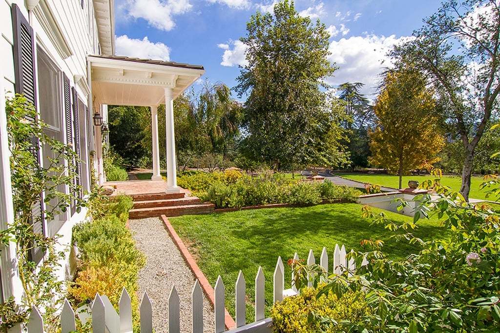 Emily and John's famous friends, like George and Amal Clooney, can visit in comfort by staying in the home's private guest wing.