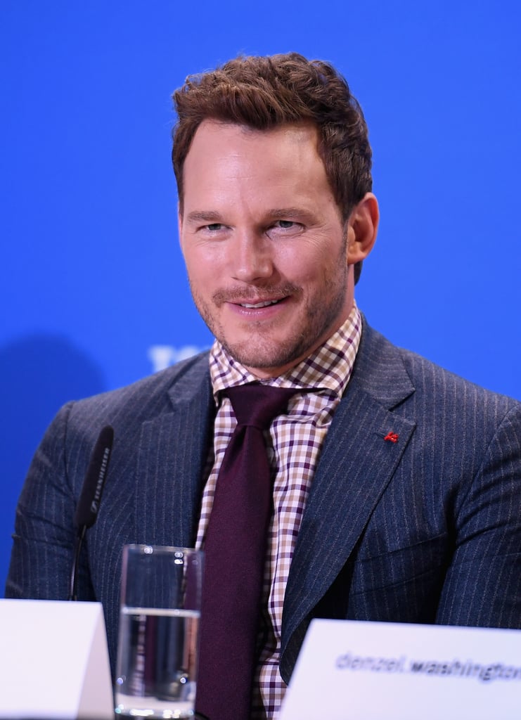 Chris Pratt and Denzel Washington at TIFF 2016