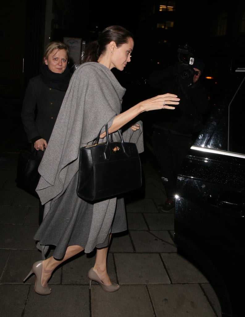 Angelina Jolie Out in London April 2016