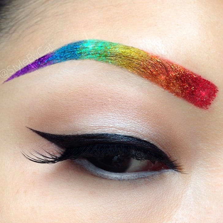 Photos of Rainbow Eyebrows POPSUGAR Beauty