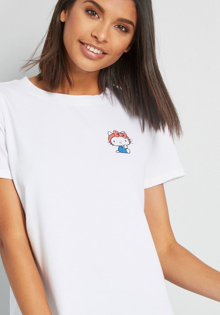 ModCloth for Hello Kitty Riveting Twist Graphic Tee