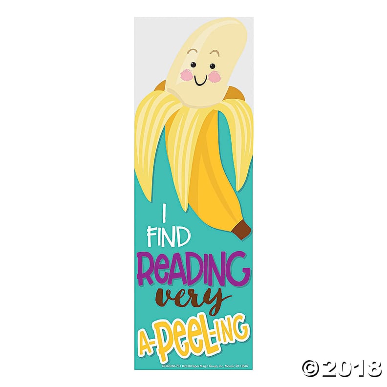 Banana-Scented Bookmarks