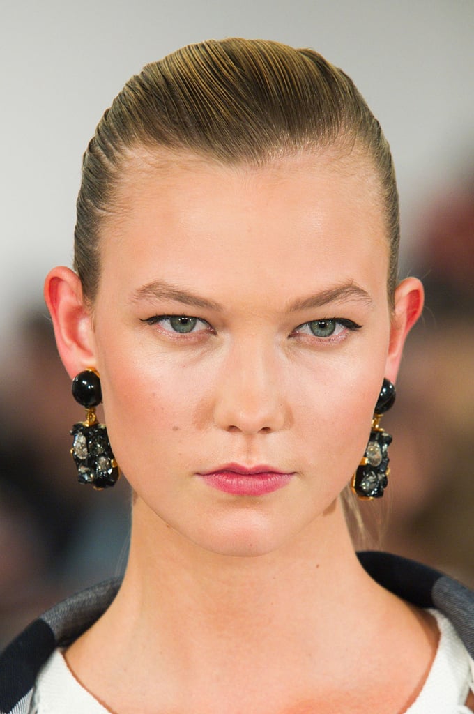 Karlie Kloss at Oscar de la Renta Spring 2015 | Best Model Beauty Looks
