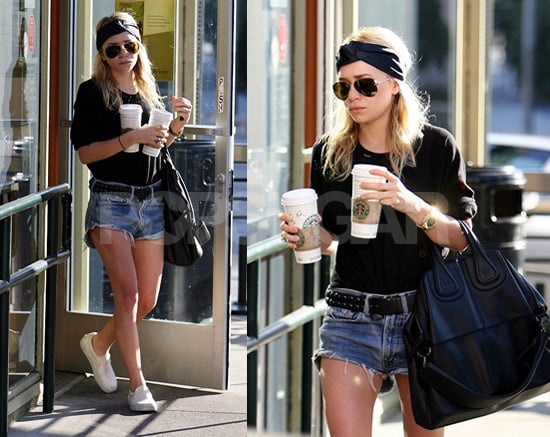 Ashley Prepares to Ingest 40 oz. of Starbucks | POPSUGAR Celebrity