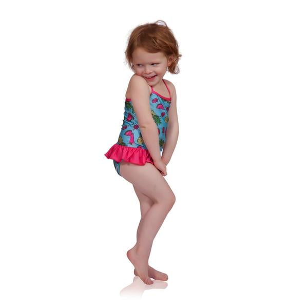 Fruitsicle Swimsuit With Ruffle