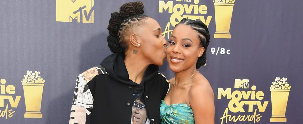 Lena Waithe and Alana Mayo at MTV Movie and TV Awards 2018