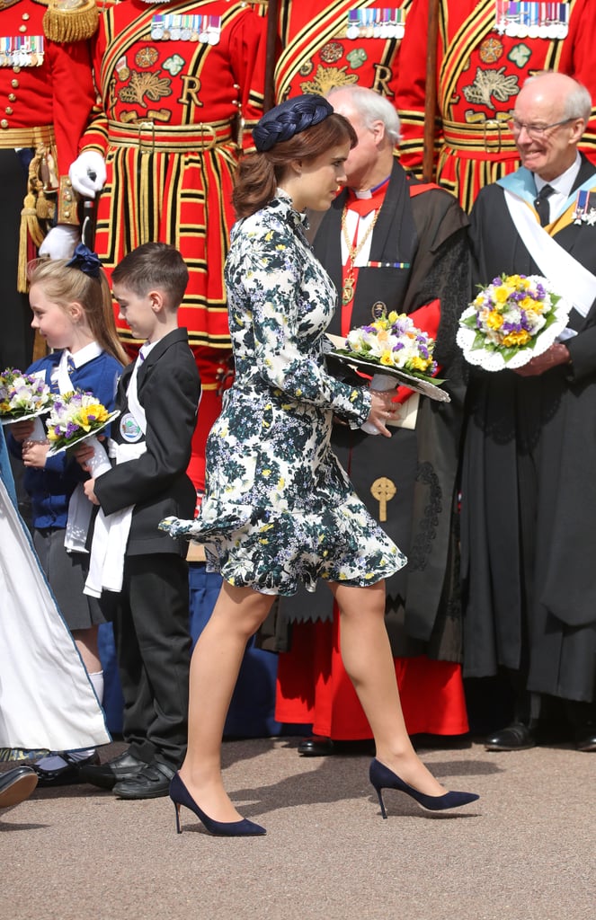 Princess Eugenie at the Royal Maundy Service in 2019