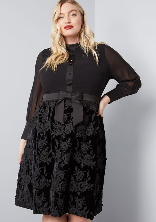 ModCloth x Anna Sui Enigmatic Mood A-Line Dress