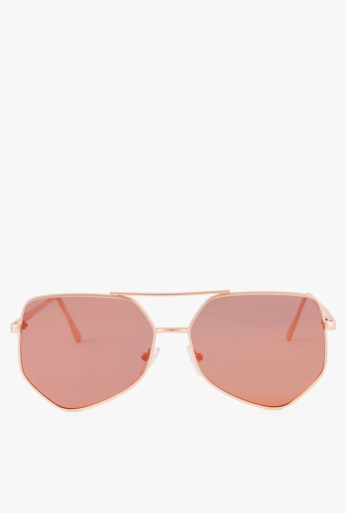 Everything's rosy in  these Bonnie Clyde Figueroa Sunglasses ($74)