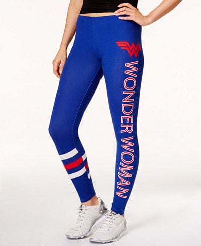 Bioworld Juniors' Wonder WomanGraphic Active Leggings ($15, originally $24)