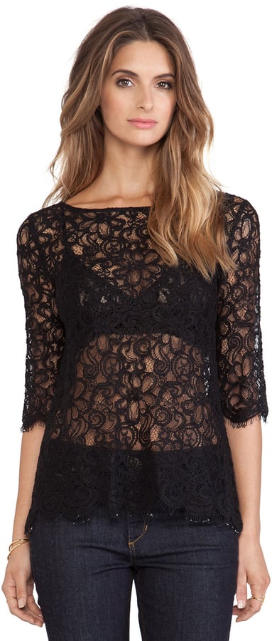 BB Dakota Cherlin Lace Top ($83)