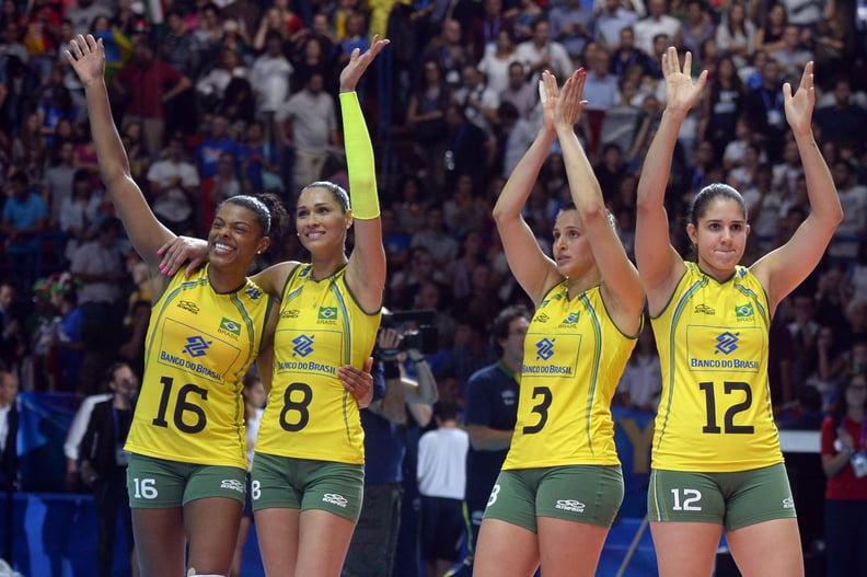 The Brazilian Women's Volleyball Team