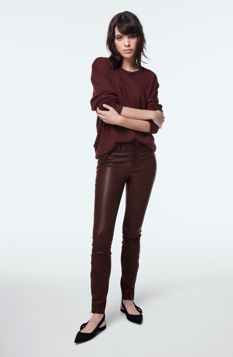 J Brand Leather Legging