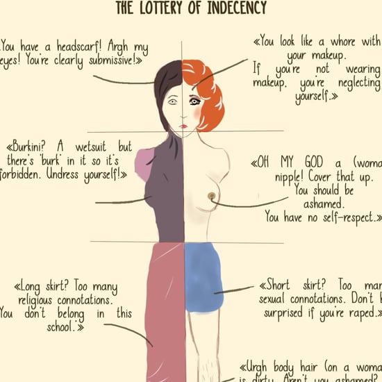 Illustration Hypocrisy Over How Women Are Supposed to Dress