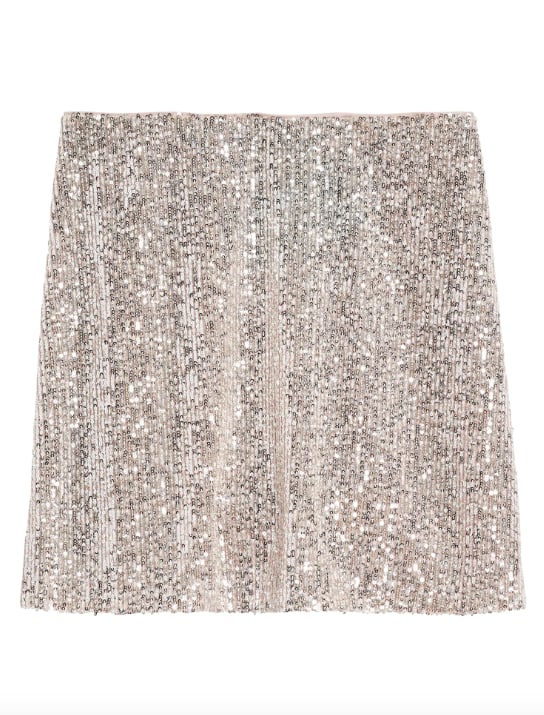Sequin Mini Skirt | Best Sequined Clothing From Banana Republic For the ...