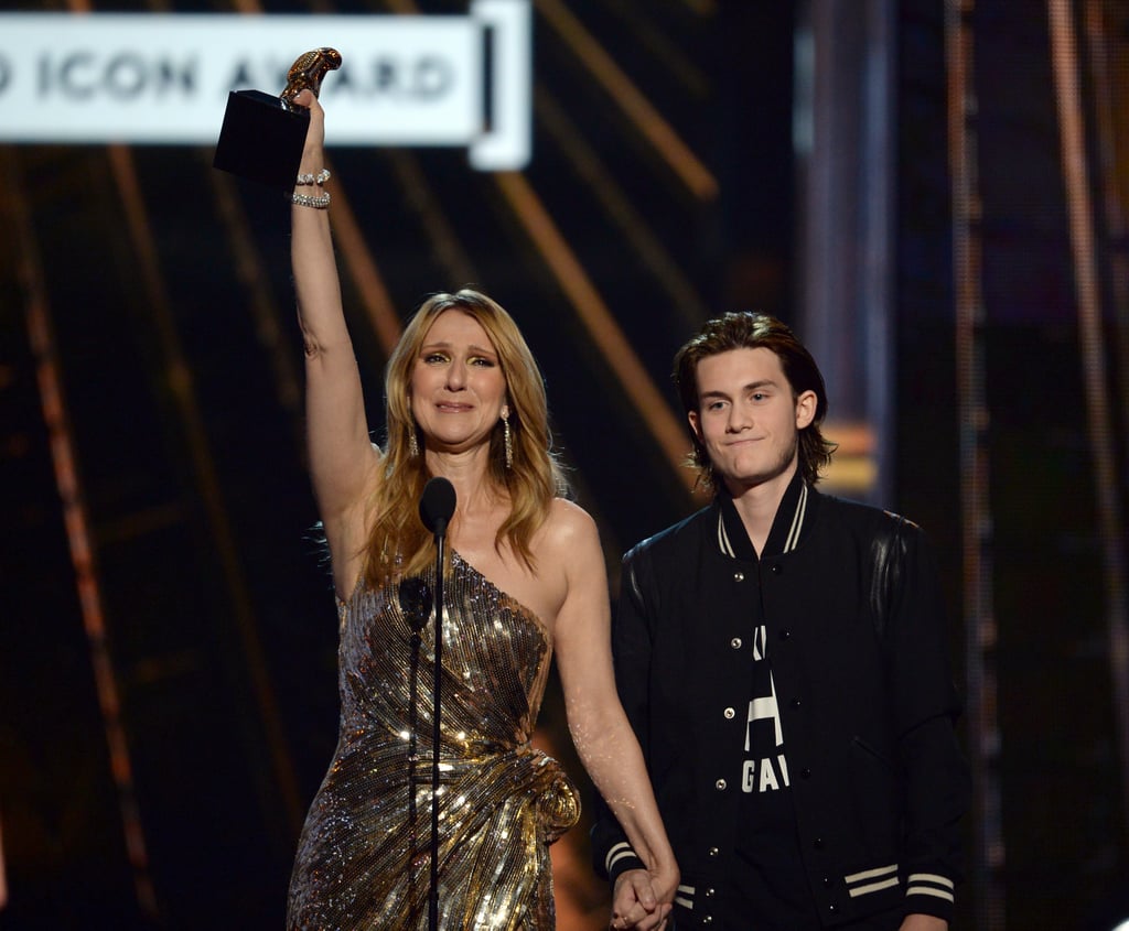 Pictured: Celine Dion and René-Charles Angélil